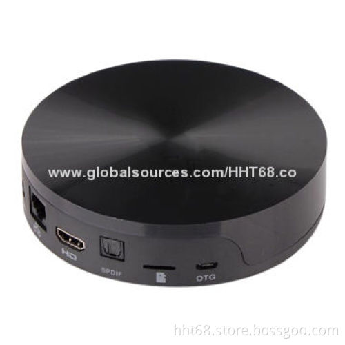 Google's Android 4.4 TV Box with DDR3 2G, Quad-core 2.0G and Cortex-A9, Supports OTA FunctionNew